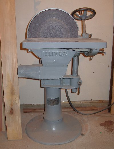 photo of Oliver 15 disk sander